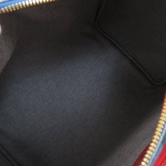 Louis Vuitton Speedy Bandouliere 30 Denim Patchwork Shoulder Bag Blue - Picture 5 of 7